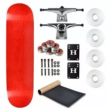 Moose Complete Skateboard Stained Red 7.75 Plata Blanco