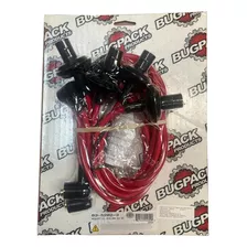 Cables De Bujia 8 Mm Rojo Para Vocho Bug Pack