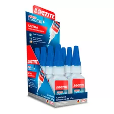 Caja 8 Uni Adhesivo Instantáneo Ultra Fuerte 20g Loctite