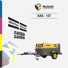 Adesivo Atlas Copco Xas 137