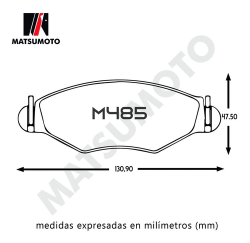 Pastillas De Freno Delantera Para Peugeot 206 306 207 Foto 3