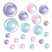Recortes De Burbujas Multicolor (20 Unidades),varios Tamaños