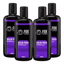 Balm Para Barba Fixador E Alinhador De Fios Fox For Men 4 Un