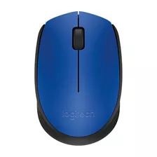 Mouse Logitech M170 Sem Fio Azul Com Preto Ref. 2466