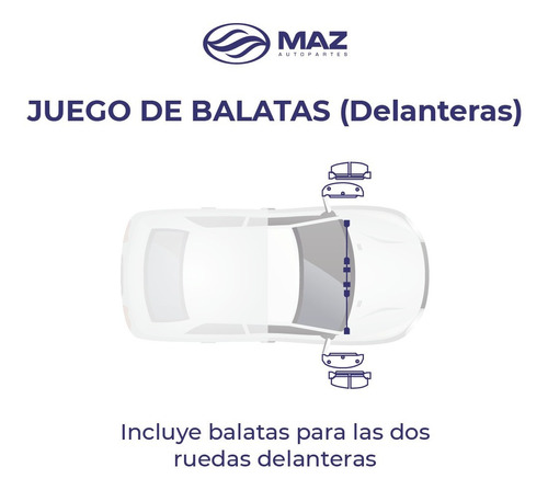 Balatas Delanteras Mazda 3 I-grand Touring 2014-2016 Brembo Foto 4