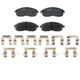 Kit Herrajes De Balatas Infiniti G35 2006-2007 Tras Ck