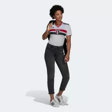 Camisa 1 São Paulo Fc 22 Feminino - Branco adidas Ha8418