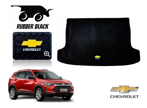Tapetes Logo Chevrolet + Cajuela Tracker 2021 2022 2023 2024 Foto 2