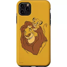 Funda Para iPhone 11 Pro Max Disney El Rey Leon Simba Y Muf