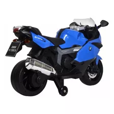 Motocicleta Eléctrica Bmw K1300s Azul Para Niños
