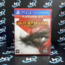 Jogo God Of War 3 Remasterizado Ps4 Hits Mídia Física Usado