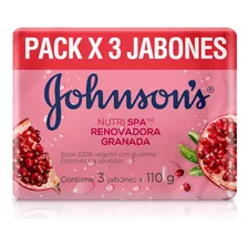 Jabón Johnson's Granada Tripack 330 Gr - Kg a $35