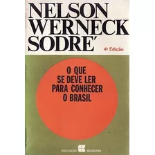 Livro Que Se Deve Ler Para Conhecer Sodré, Nelson Wern