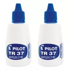 2 Reabastecedores Tinta Pincel Atomico Canetao Tr37 Pilot