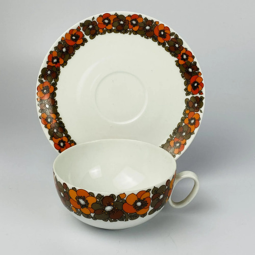Jogo Jantar Porcelana Renner Floral Vintage 36 Peças Branco Florido 3