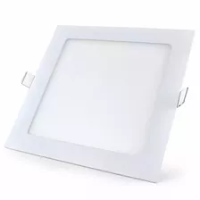 Painel Mini Led 6w Embutir Quadrado 12x12cm