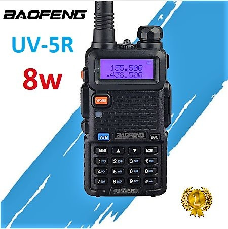 8w  Dos Radios Baofeng Uv-5r * Tri Power * Maxima Potencia  Foto 4