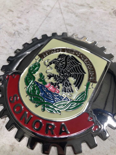 Emblema De Mexico Sonora Para Parrilla Foto 2