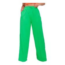 Calça Pantalona Duna Feminino Com Cordão Decoração Modas