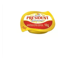 Manteiga Blister Sem Sal President Caixa Com 192 Unidades