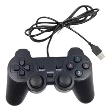 Controle Ps2 Joystick Usb Analógico Dualshock Pc Notebook