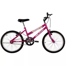 Bicicleta Aro 20 Feminina Menina Infantil Sissa Rosa Pink