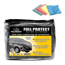 Capa Cobrir Carro 100% Impermeavel Protege Sol Chuva +brinde