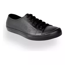 Tenis Feminino Baixo Silicone Dia A Dia - Preto