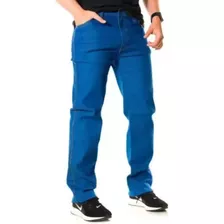 Calça Jeans Masculina Delavê 100% Algodão Trabalho