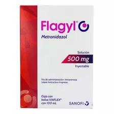 Flagyl 500 Mg Inyectable Iv 100 Ml