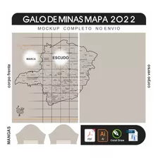 Arte Gráfica Atlético Mg Mapa 2022