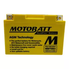Bateria Gel Motobatt Mbt9b4 Yt9b-bs Yamaha Xt 660 R
