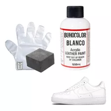 Kit Restaurador De Zapatillas Blancas 120ml Buhocolor Orig