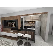 Projeto3d Cozinha +sala Estar - Alta Qualidade
