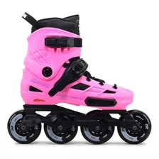 Patines Freeskate Hd Skull: Potencia Y Estilo Rosa.