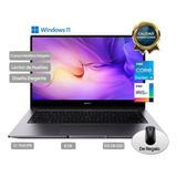 Laptop Huawei Matebook D14 I5 8gb Ram, 512gb Ssd + Regalos