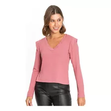 Blusa Feminina Manga Longa Rovitex Endless