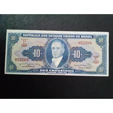 Cédula De 10 Cruzeiros C.020 De 1963 Nova Lote 811