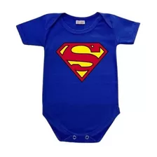 Body Personalizado Bori Roupa Bebê Mesversário Super Herois 