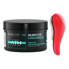 Btox Cabelo Sem Formol Rubelita 250g + Escova Desembaraçar