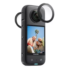 Protetores De Lente + Películas Para Tela Insta360 - One X3