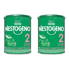 Combo Leite Po Nestogeno 2 800g 6 12 Meses Infantil 2 Latas