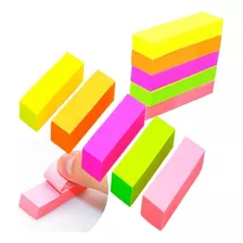 Bloco Auto Adesivo Post-it Recado Lembrete 500 Folhas Neon