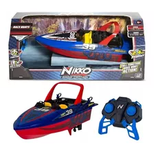 Lancha A Control Remoto Boats Blue Nikko 0172