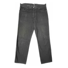 Jeans Hombre Equs Talle 46 Gris Oscuro Clásico Perfecto