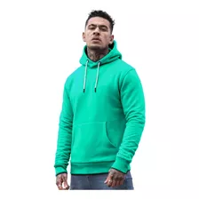 Buzo O Hoodies Unicolor Para Hombre