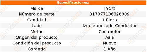 1- Faro Denlantero Izquierdo C/motor Vento 2016/2021 Tyc Foto 2