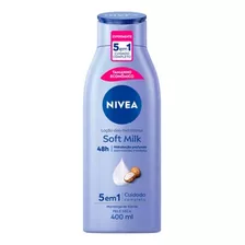 Loção Creme Deo-hidratante Soft Milk 5em1 400ml Nivea