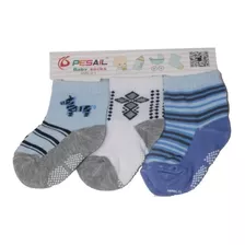 Calcetines Para Bebé Con Antideslizantes - Algodón 