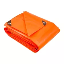 Lona Impermeable Goldex Super Reforzada Naranja 4 X 3 Mts